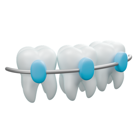 Aparelho dentário  3D Icon