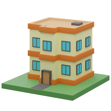 Departamento  3D Icon