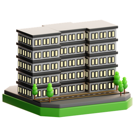 Apartamento  3D Icon