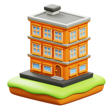 Apartamento  3D Icon