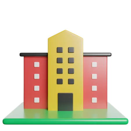 Apartamento  3D Icon