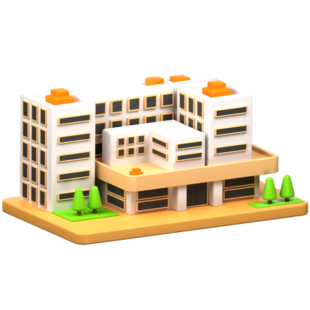 Apartamento  3D Icon