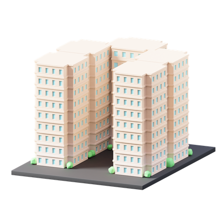 Apartamento  3D Illustration