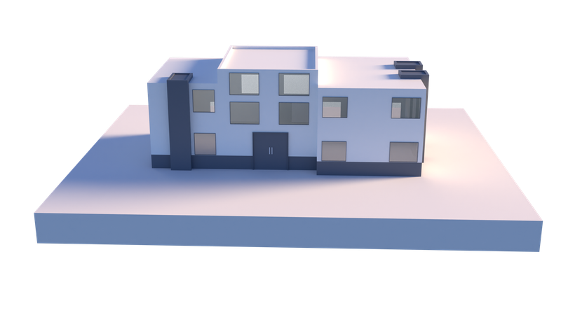 Apartamento grande  3D Icon