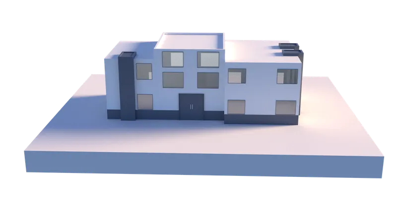 Apartamento grande  3D Icon