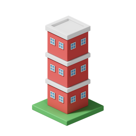 Apartment  3D Icon