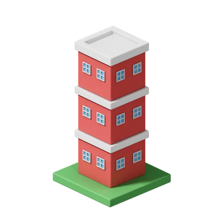 Apartment  3D Icon