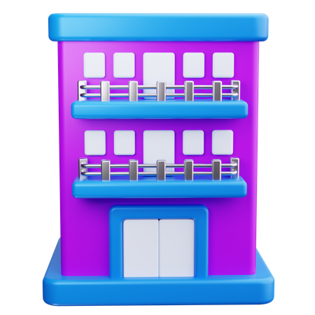 Apartment  3D Icon