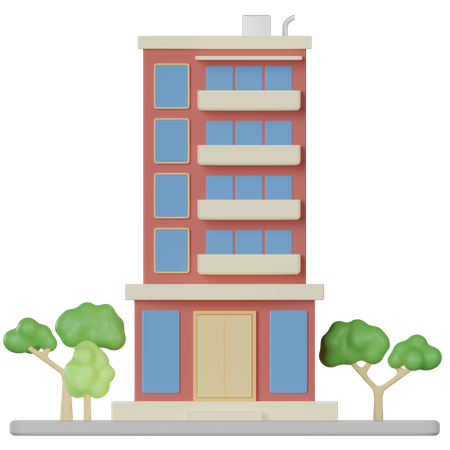 Apartment  3D Icon