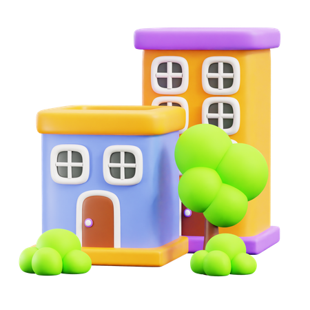 Apartment  3D Icon