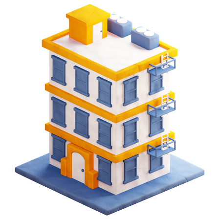 Apartment  3D Icon