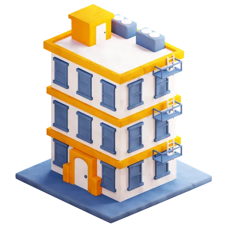 Apartment  3D Icon