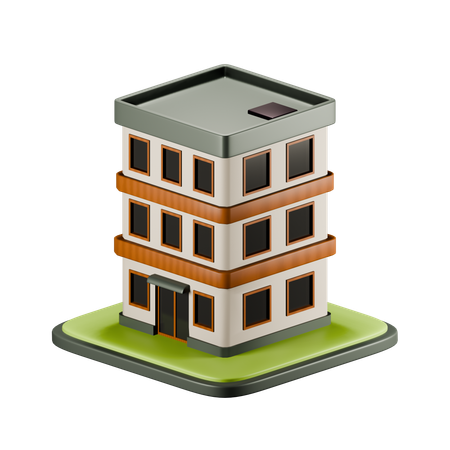 Apartment  3D Icon