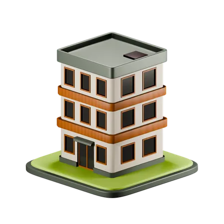 Apartment  3D Icon