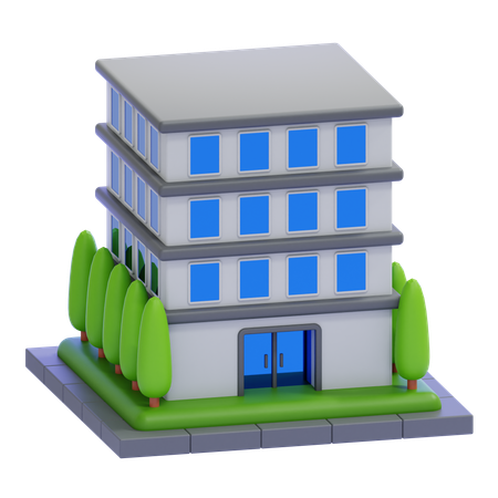 Apartment  3D Icon