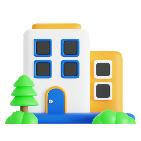 Apartment  3D Icon