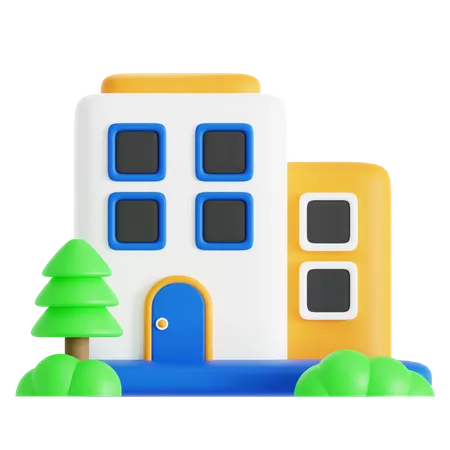 Apartment  3D Icon