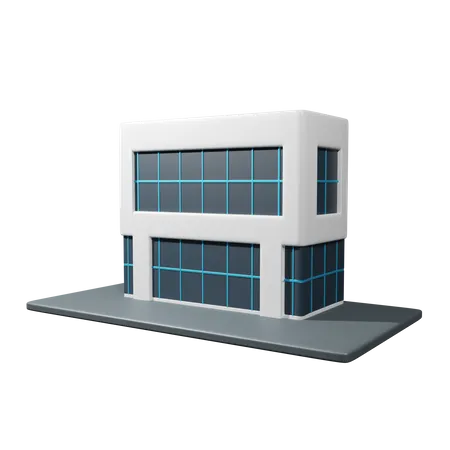 Apartment Building  3D Icon