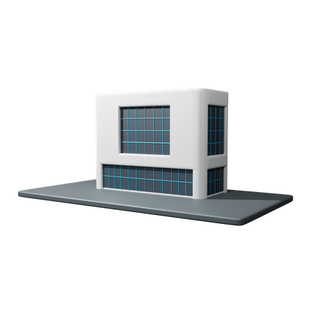 Apartment building  3D Icon