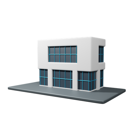 Apartment Building  3D Icon