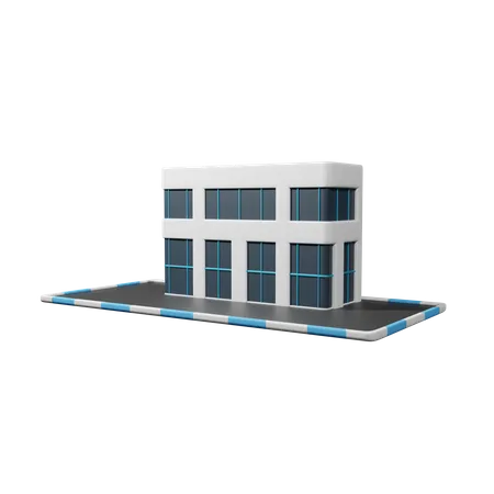 Apartment Building  3D Icon