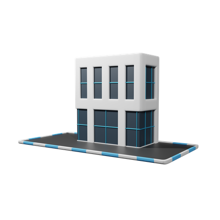 Apartment Building  3D Icon