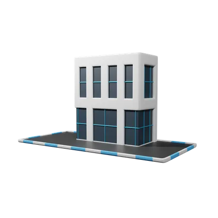 Apartment Building  3D Icon