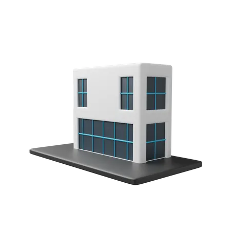 Apartment Building  3D Icon