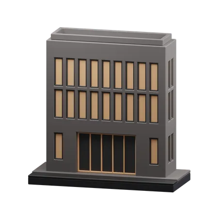 Apartment building  3D Icon