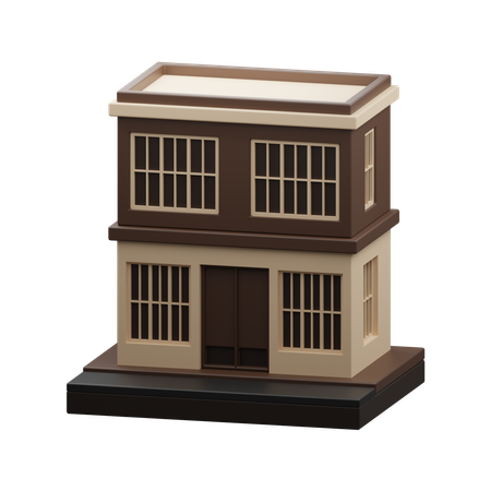 Apartment building  3D Icon