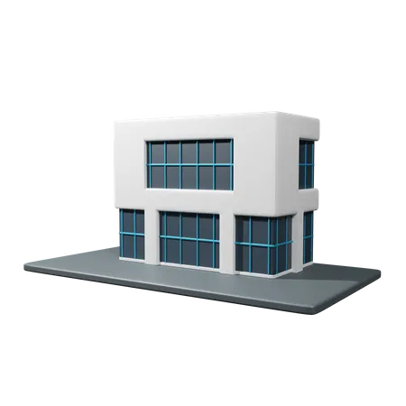 Apartment Building  3D Icon