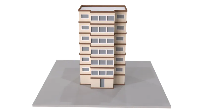 Apartments  3D Icon