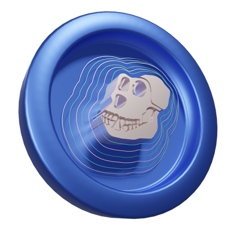 Ape Coin  3D Icon