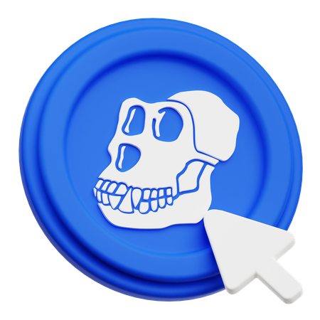 Apecoin Click  3D Icon