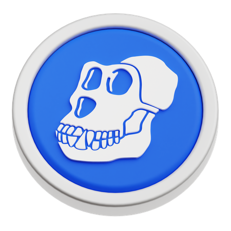 Apecoin Coin  3D Icon