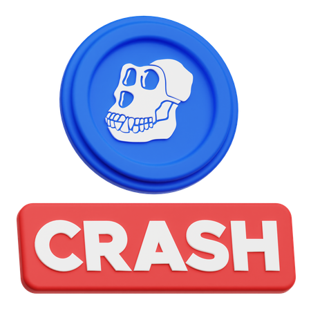 Apecoin Crash  3D Icon