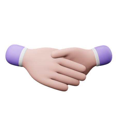 Aperto de mão  3D Icon