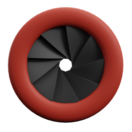 Aperture  3D Icon