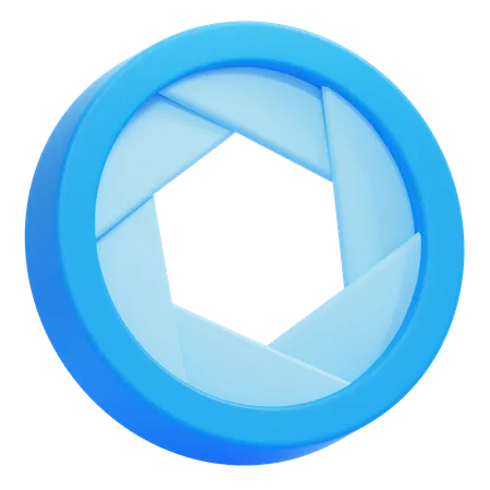 Aperture  3D Icon