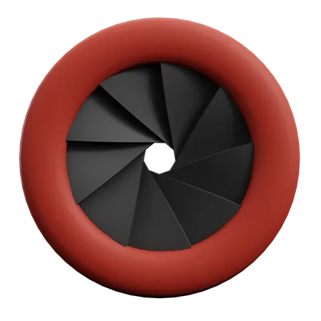 Aperture  3D Icon