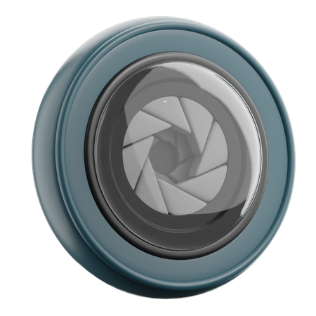 Aperture  3D Icon