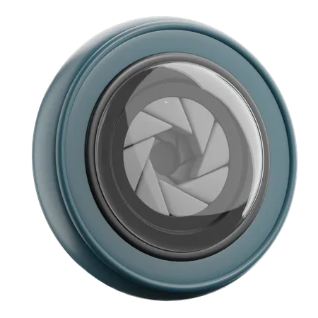 Aperture  3D Icon