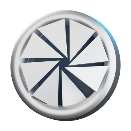 Aperture  3D Icon