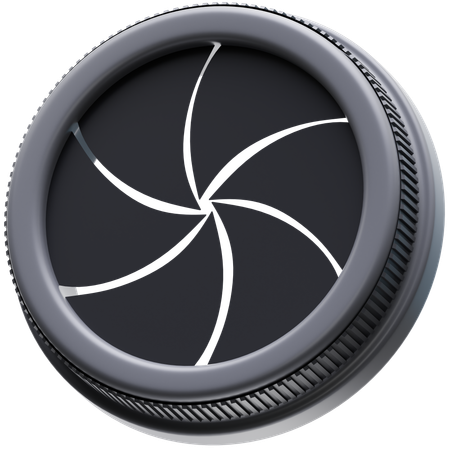 Aperture  3D Icon