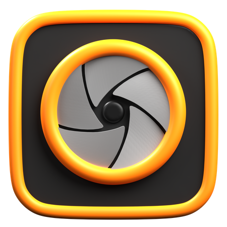 Aperture  3D Icon