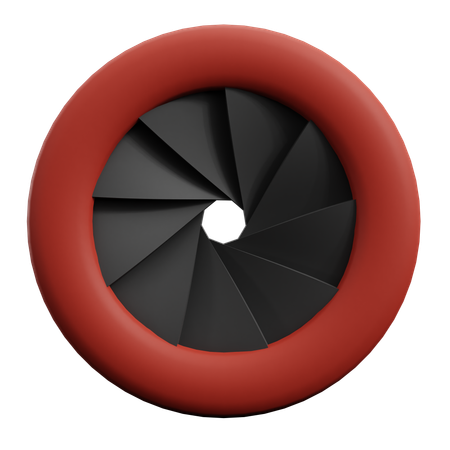 Aperture  3D Icon