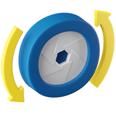 Aperture Setting  3D Icon