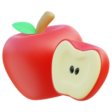 Apfel  3D Icon