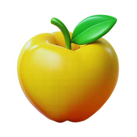 Apfel  3D Icon