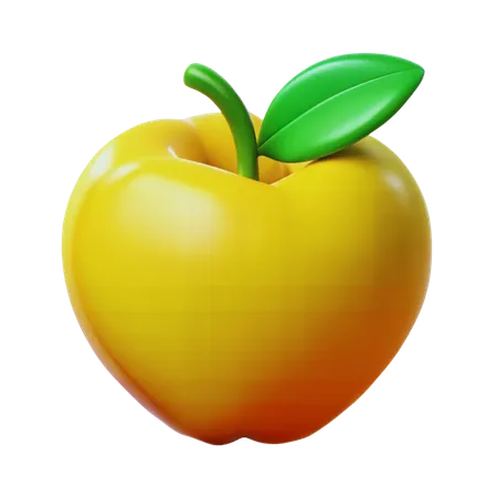 Apfel  3D Icon